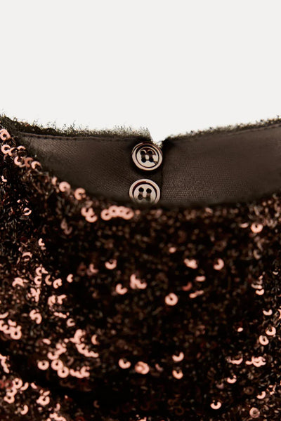 Long Sequinned Dress