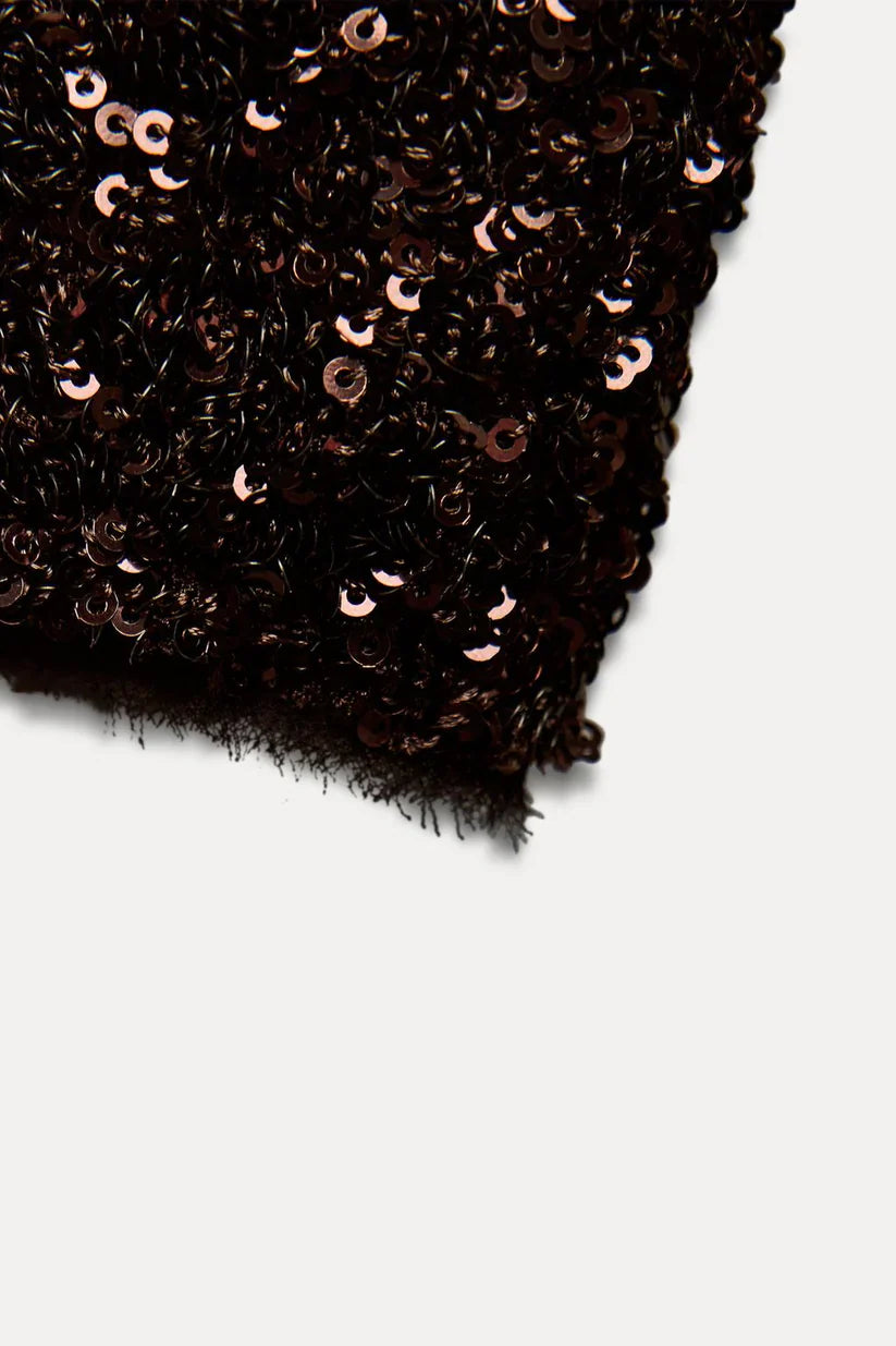 Long Sequinned Dress