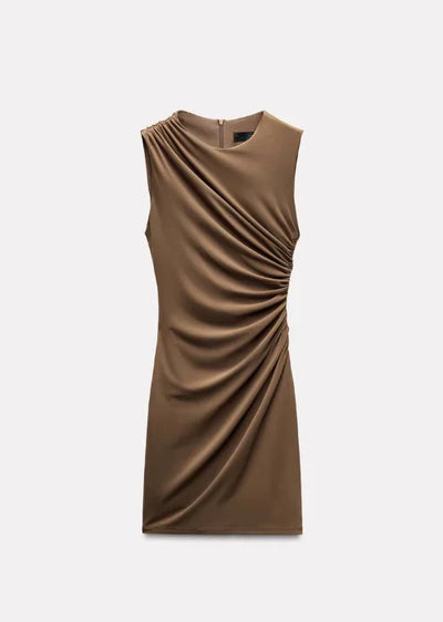 Draped Short Dress