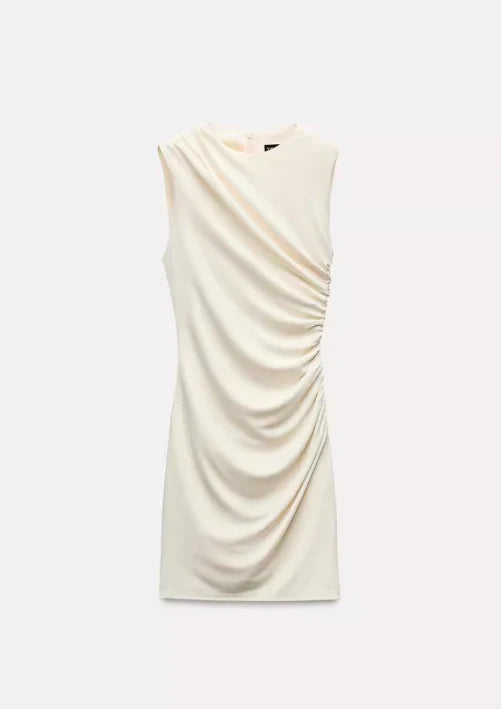 Draped Short Dress